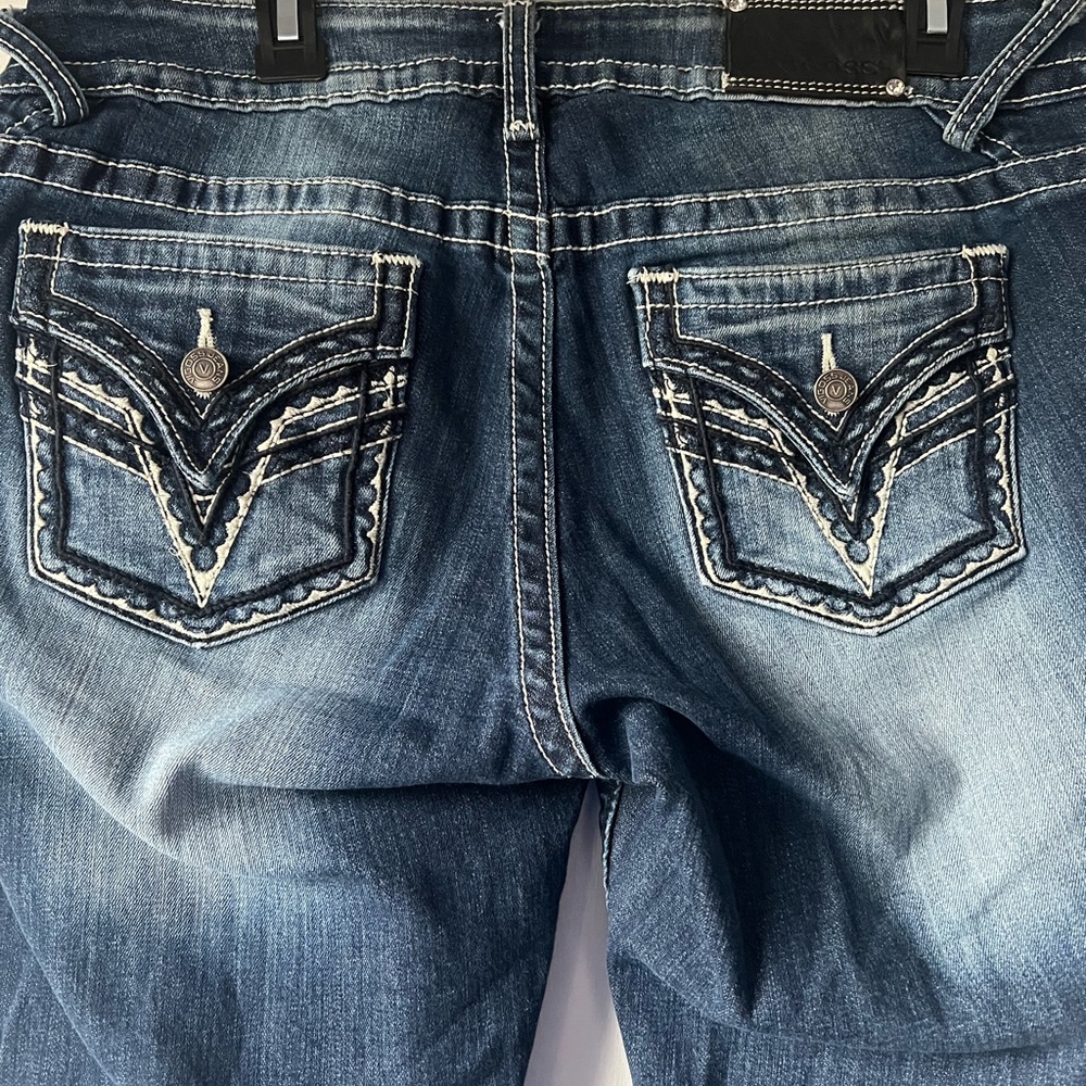 Vigoss Women's Boot Cut Jeans - Size 14x33 - Picture 6 of 10